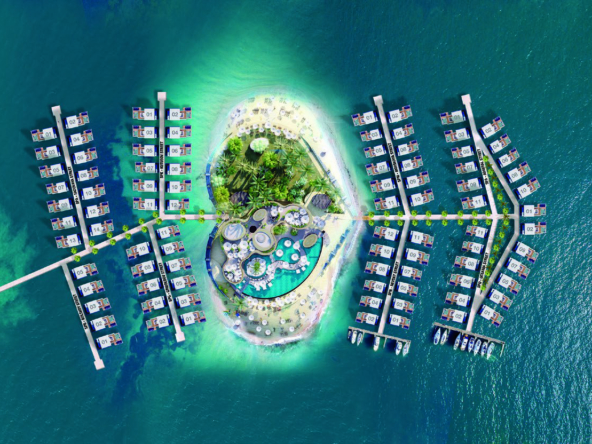 The Floating Seahorse Villas for Sale in The World Island Dubai